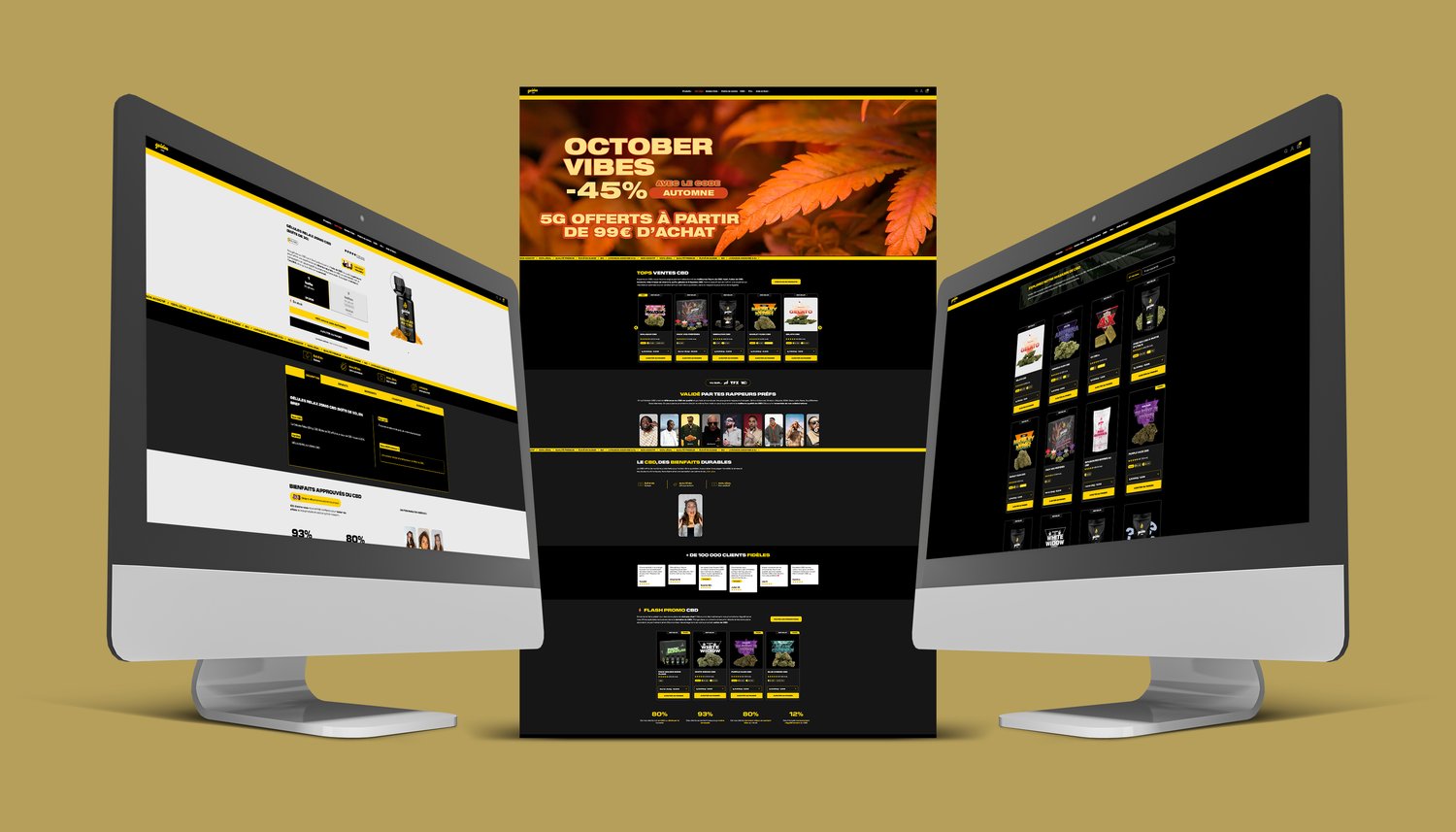 Golden CBD — CBD eCommerce