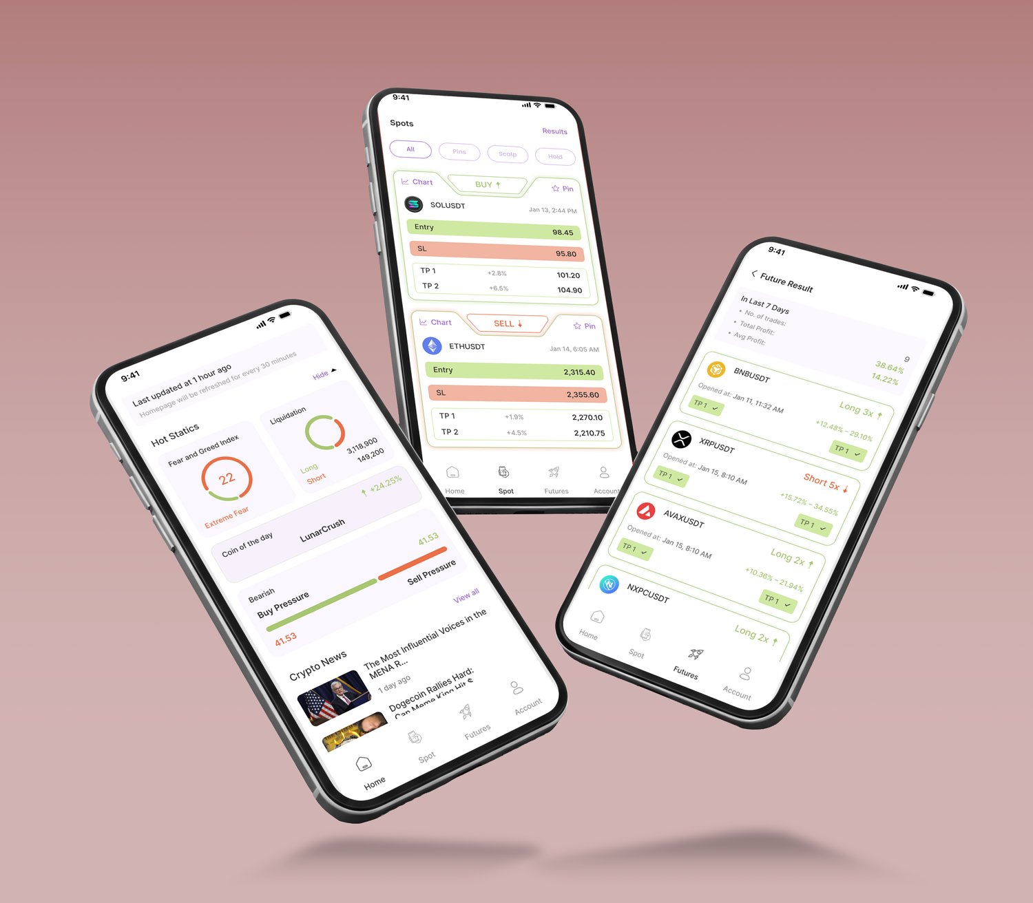 Trading Pulse — Crypto Signals App