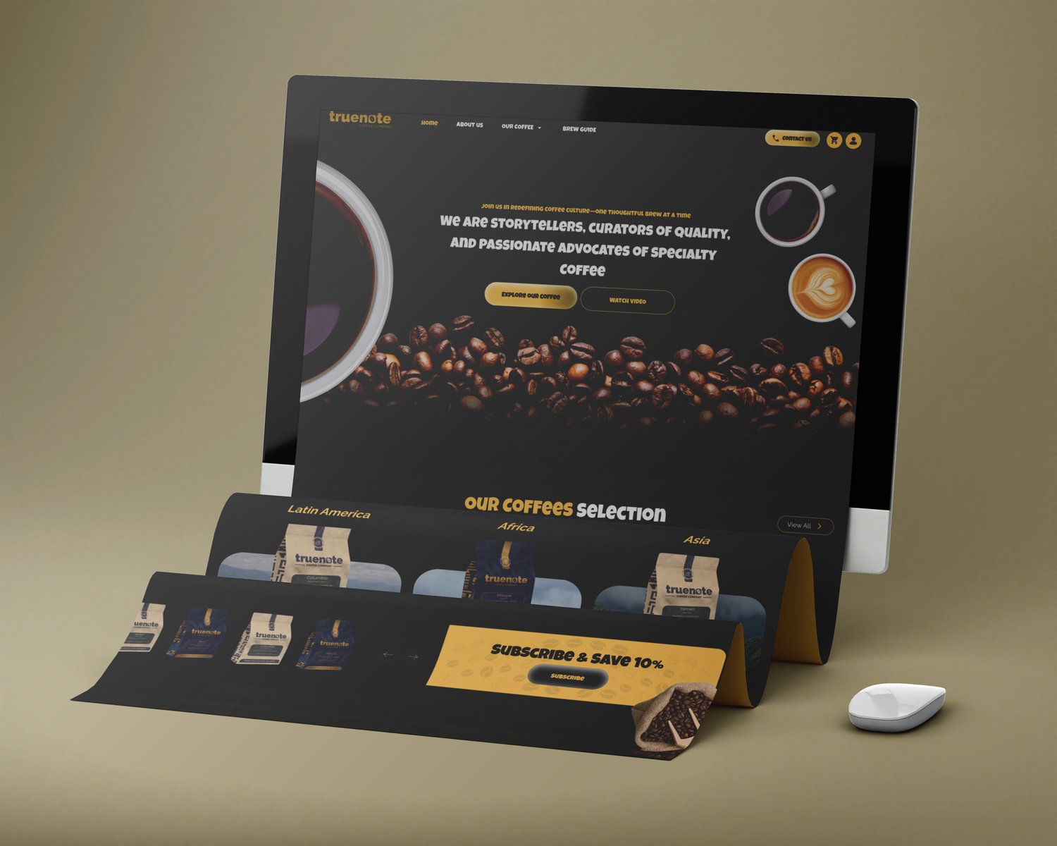 Truenote Coffee — Specialty Coffee eCommerce